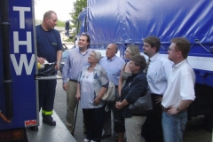 Informationsbesuch beim Technischen Hilfswerk, Marburg